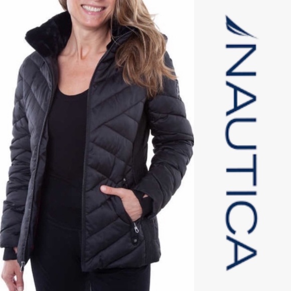 Ladies Puffer Jacket Coat 